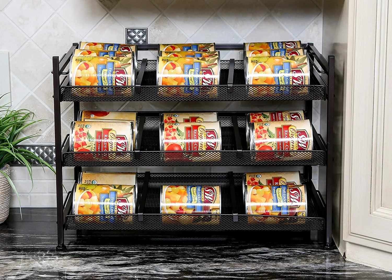 3-Tier Canned Food Organizer