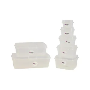 Regent Plastic Kempy Storage Utility Container Box Clear 2.7L 84005